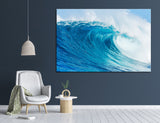 Blue Wave Canvas Print #7146