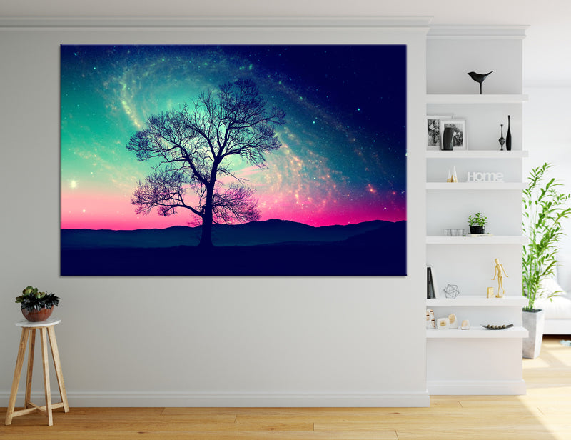 Starry Sky Canvas Print #7068