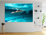 Swimming Canvas Print #4157