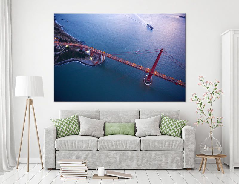 Golden Gate Bridge Canvas Print #9118