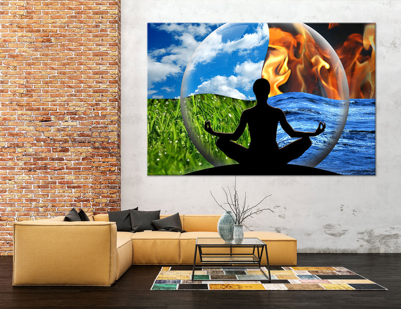 Buddhism Canvas Print #9102