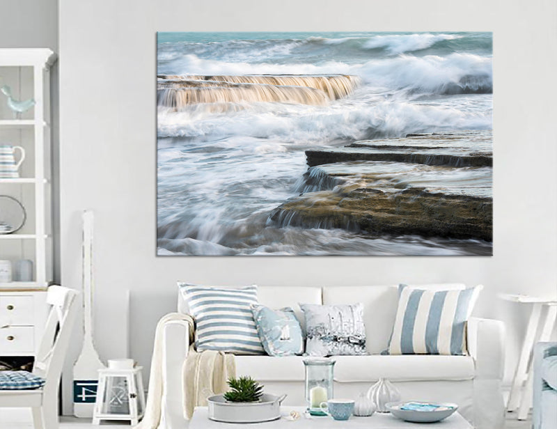 Waves Canvas Print #7134