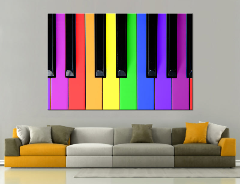 Rainbow Art Canvas Print #1302