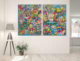 Child Abstract Canvas Print #1285