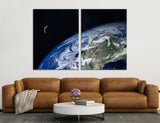 Earth From Space Canvas Print #6033