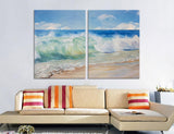 Tropical Beach Canvas Print #7168