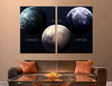 Solar System Planets Canvas Print #6014