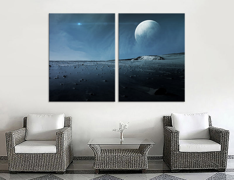 Pluto Canvas Print #6010