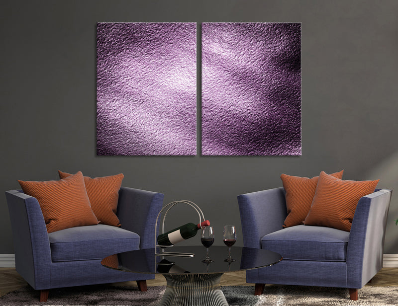 Purple Abstract Canvas Print #1015