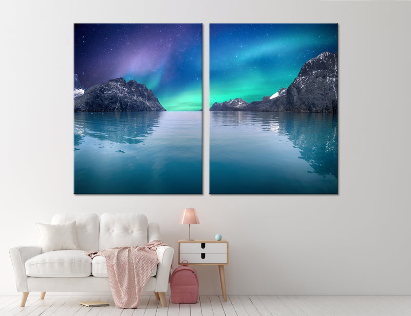 Northern Lights Canvas Print #7103