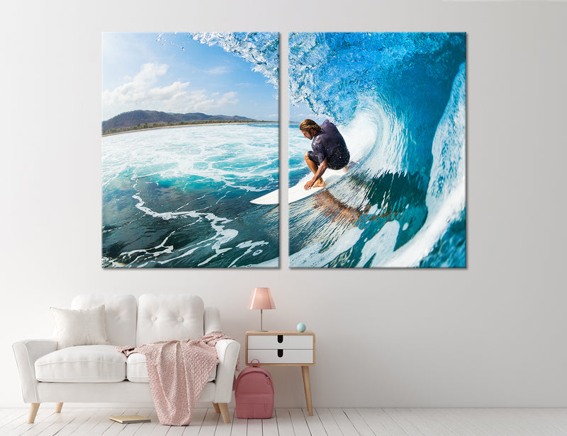 Surf Canvas Print #4174