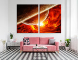 Universe Art Canvas Print #6032