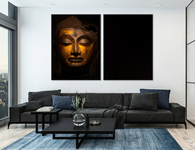 Buddha Symbol Canvas Print #9109
