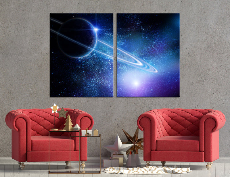 Space Horizons Canvas Print #6028