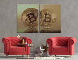 Bitcoin Canvas Print #3815