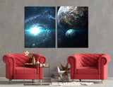 Galactic Abstract Canvas Print #6036