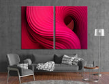 Pink Bedroom Decor Canvas Print #1120