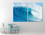 Blue Wave Canvas Print #7146