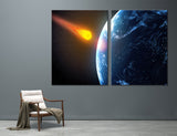 Meteor Canvas Print #6039