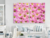Pink Wildflowers Canvas Print #7543