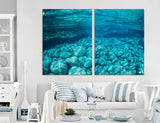 Ocean Floor Canvas Print #7147