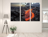 Magma Canvas Print #7067