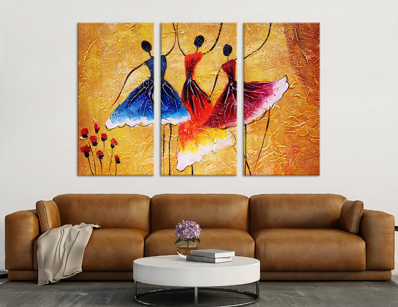 Bronze Abstract Canvas Print #1105