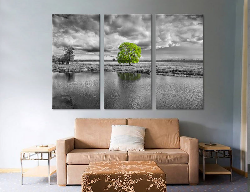 Green Tree Canvas Print #7100