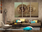 Bitcoin Canvas Print #3815