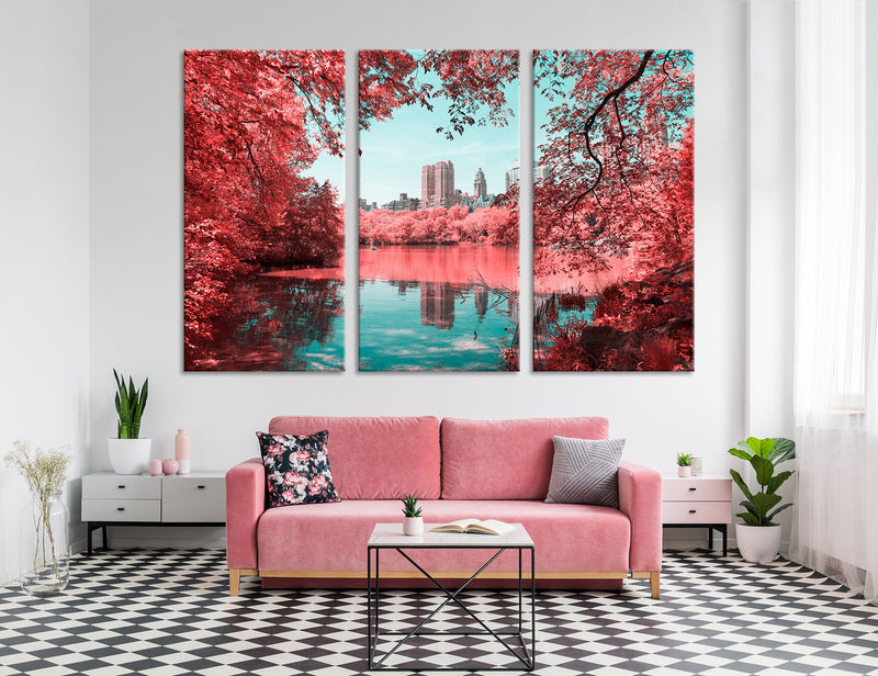 Autumn New York Canvas Print #9183