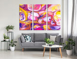 Bright Colors Abstract Canvas Print #1052