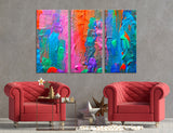 Paint Abstract Canvas Print #1069