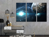 Galactic Abstract Canvas Print #6036