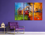 Colorful Abstract Canvas Print #1104