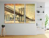 Manhattan Bridge Canvas Print #9163
