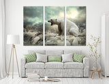 Polar Bear Canvas Print #8176