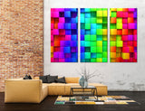 Colorful Abstract Canvas Print #1083