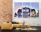 Vacation Home Canvas Print #9194