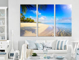 Blue Lagoon Canvas Print #7155