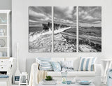 Old Pier Canvas Print #7086