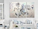 Leopard Abstract Canvas Print #1132