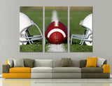 Football Poster Canvas Print #4155