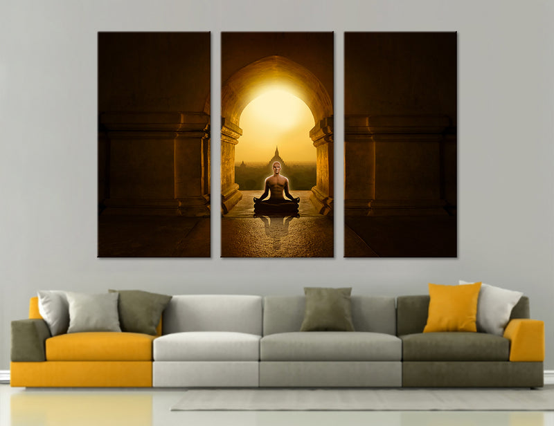Meditation Canvas Print #9104