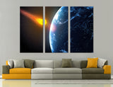 Meteor Canvas Print #6039