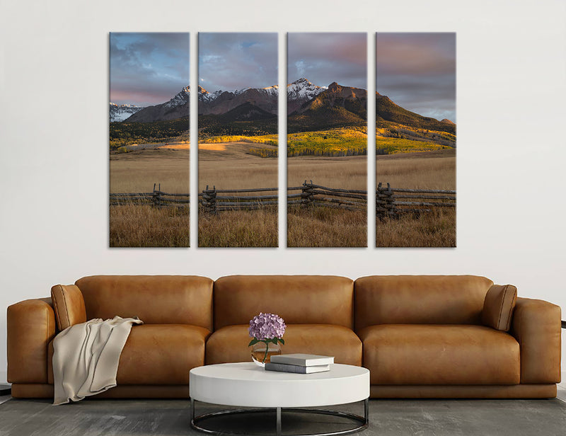 Colorado Mountains Canvas Print #7102