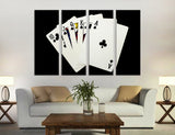 Playing Cards Canvas Print #4184