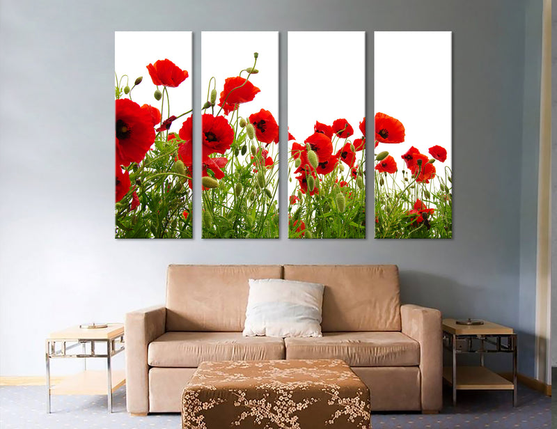 Poppy Field Canvas Print 