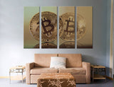 Bitcoin Canvas Print #3815