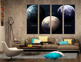 Solar System Planets Canvas Print #6014