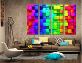 Colorful Abstract Canvas Print #1083